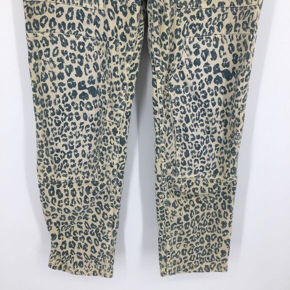 Anthropologie Leopard Print Pants - Picture 4 of 13